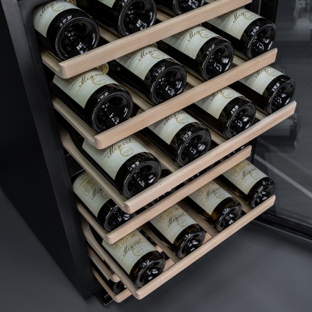 Винный шкаф Meyvel MV45-KBF2 двухзонный отдельностоящий